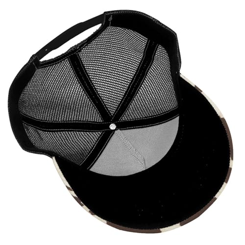 Gorra Trucker Estampada de Vaca Ajustable para Mujeres y Hombres miniatura 6