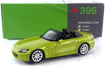 Amazon | MINI GT 1/64 ホンダ S2000 (AP2) ライムグリーンメタリック
