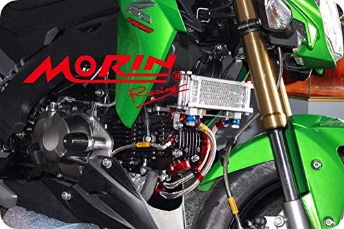 Morin Kawasaki Z125 Oil Cooler Engine Aluminium For Kawasaki Z125 All Model, Z125 Pro All Model 2013-2021 #TOP7