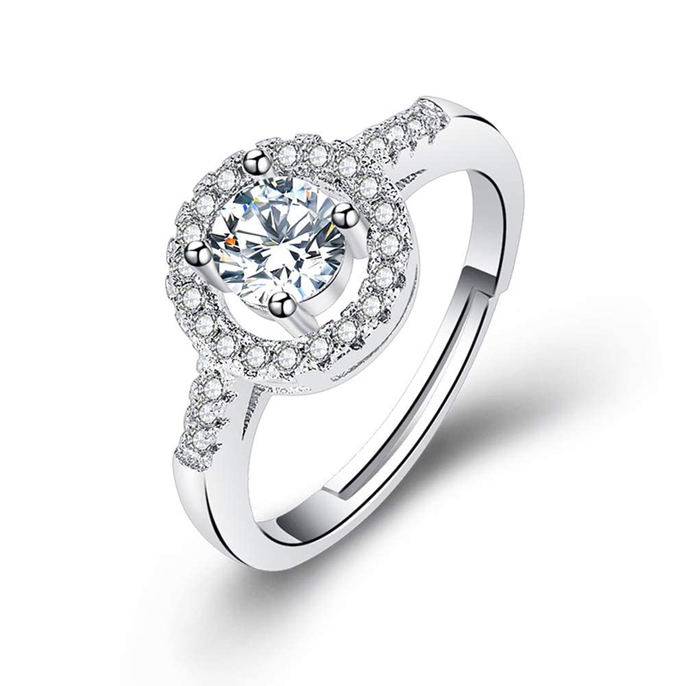 Bague réglable en diamant simulé : ne vous trompez plus de taille