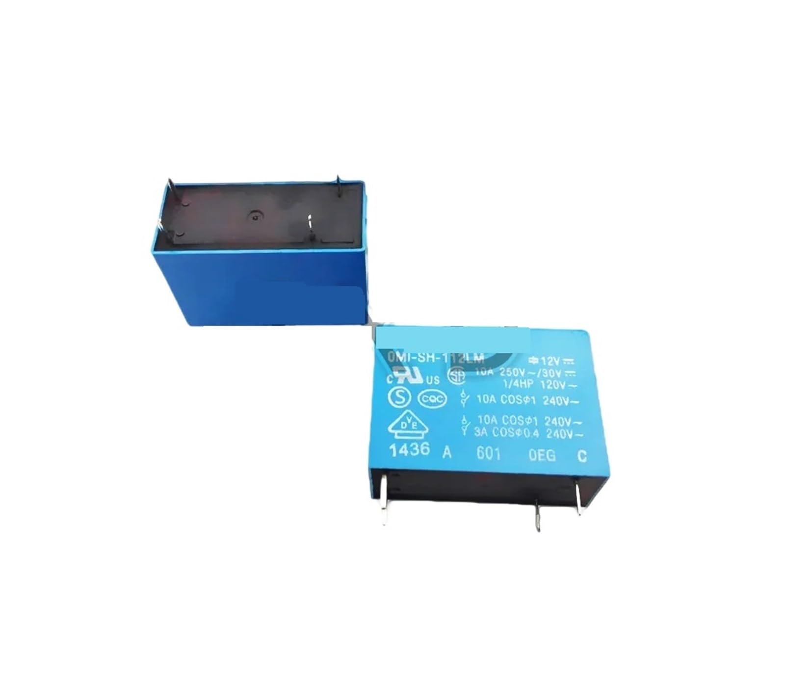 Relais OMI-SH-112LM 12V 10A 4PIN pour commutations électroniques fiables