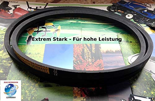 Machermann Nr.263 Riemen Keilriemen V Type 5Lx45.95LG Antriebsriemen Keilriemen 5Lx45.95LG Keilriemen für MTD Fahrantrieb Rasentraktor 754-04268 T Riemengröße: 15,9 x 1168 mm Rasentraktor 754-0426 Cover