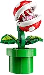 Ensembles de construction LEGO Super Mario plante piranha pour adultes - Collectible Mario pour hommes et femmes, 18 ans et plus - Cadeau pour anniversaires - Décor de chambre, bureau à domicile ou étagère - 71426