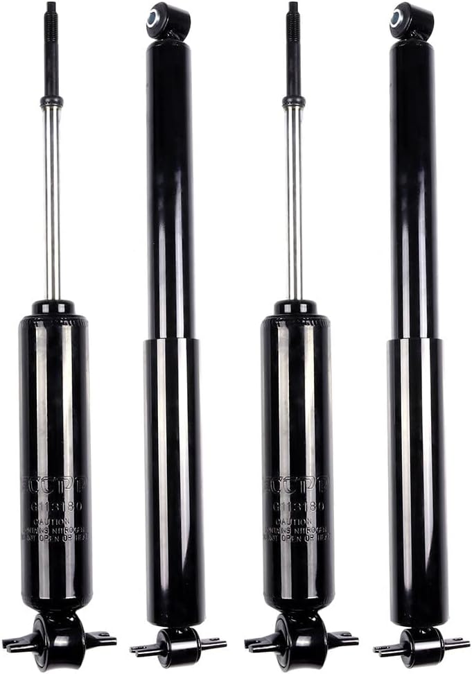 4pcs AMCCM Front Rear Shock & Strut Fits 1987 1988 1989 1990 1991 1992 1993 1994 1995 1996 for Dodge Dakota Replace Shock Absorber 344094 344096 32214 32215