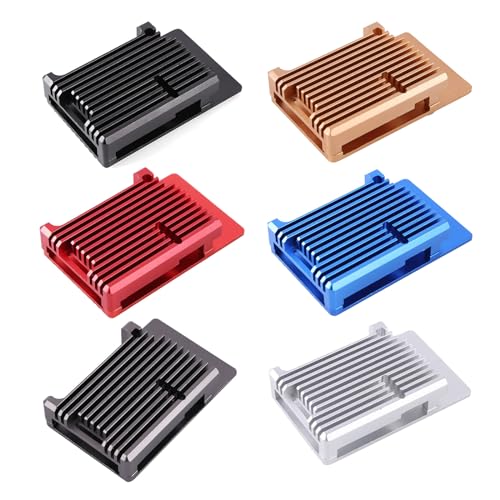 Carcasa del disipador de calor de aluminio con herramientas para Raspberry Pi 4 3