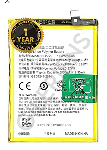 Image of Original BLP729 Battery for Oppo REALME 5i /5S RMX2030 / REALME C3 / RMX2027 /Realme C11 / Battery with 1 Year Warranty.**(A0327)