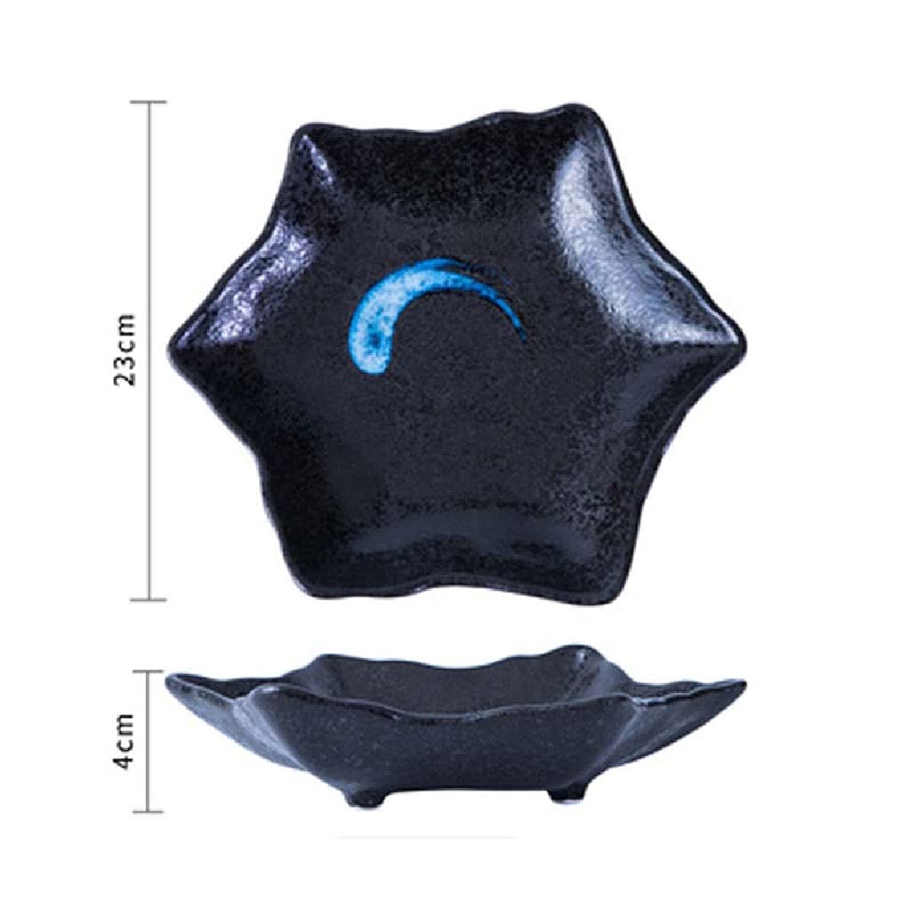 Ciotole per Frutta Stoviglie in Ceramica per la casa, Piatti Piani Personalizzati, Piatti di Frutta, Piatti da Dessert, Piatti/a