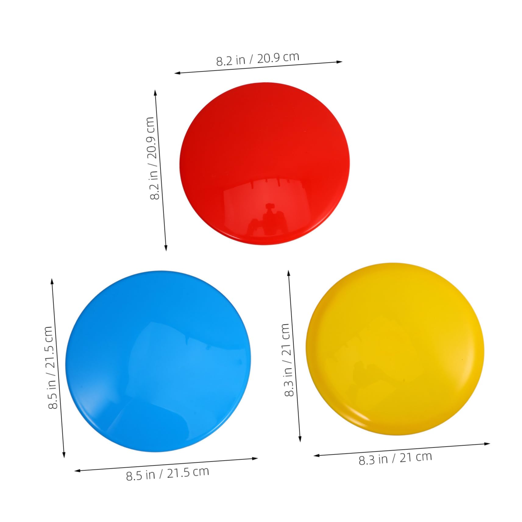 Toyvian 1 Set Disc Golf Discs Putter Midrange and Driver Disks for Beginners Lightweight Portable for Outdoor Fun and Skill Improvement Great for Adults