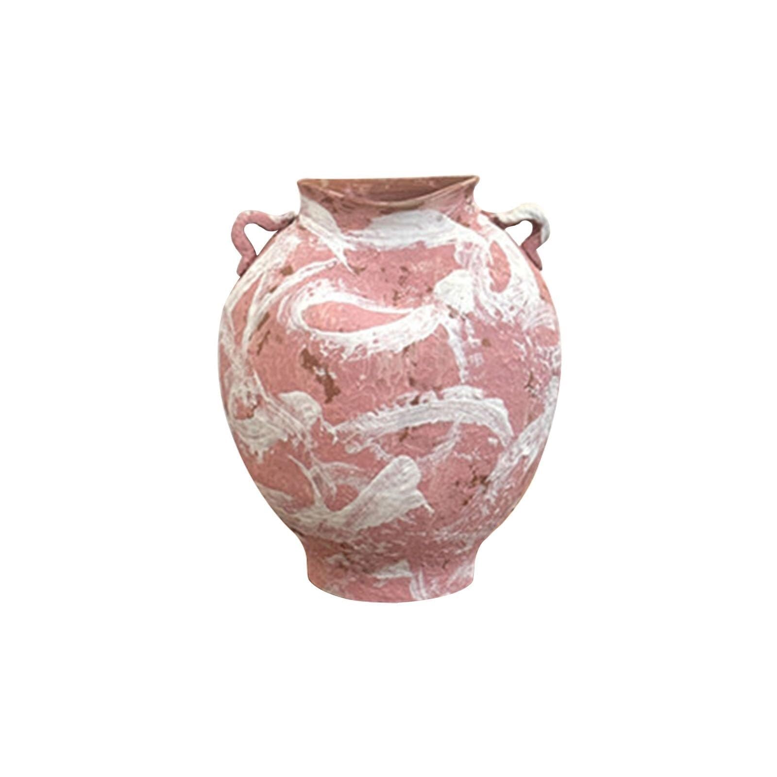 Céramique vintage rose décoration de maison à offrir pour une crémaillère ou un anniversaire