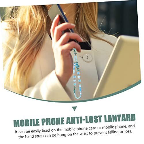 Lanière de téléphone décorative avec perles et accessoire pratique pour clé et photo - 6