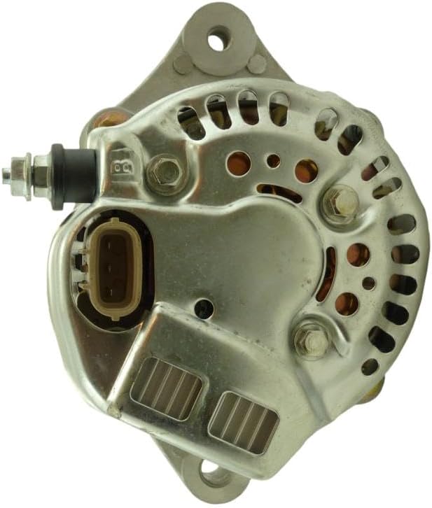Alternator compatible with Kubota D1105 D902 WG1605; compatible with Ausa C150H C150Hx4; compatible with Steiner 230 28HP Diesel 100211-4730 100211-4731 9760218-473 16678-64011 16678-64012 12202