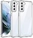 Produktbild AVANA Kompatibel mit Samsung Galaxy S21 5G Hülle Durchsichtige Schutzhülle Case TPU Schale Cover Kratzfest Klar Bumper Kantenschutz - Transparent
