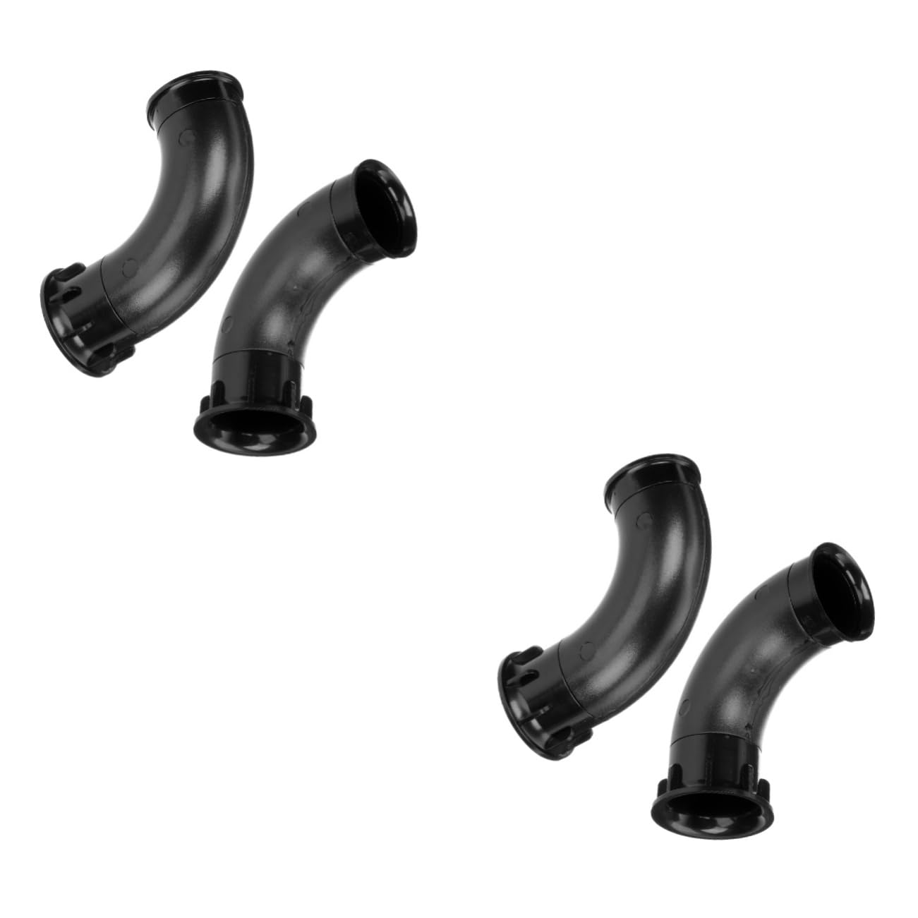 OSALADI 4pcs Speaker Port Tubes for Improved Bass Response Sound Port Outlet for Home Car and Bar Use Easy Installation Design Dimensions
