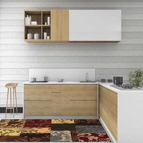 Moquette d'entrée tapis de cuisine absorbant 110x240 cm lavable