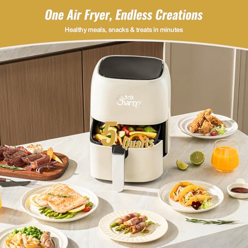 Charmi 5QT Air Fryer designed for style and efficiency