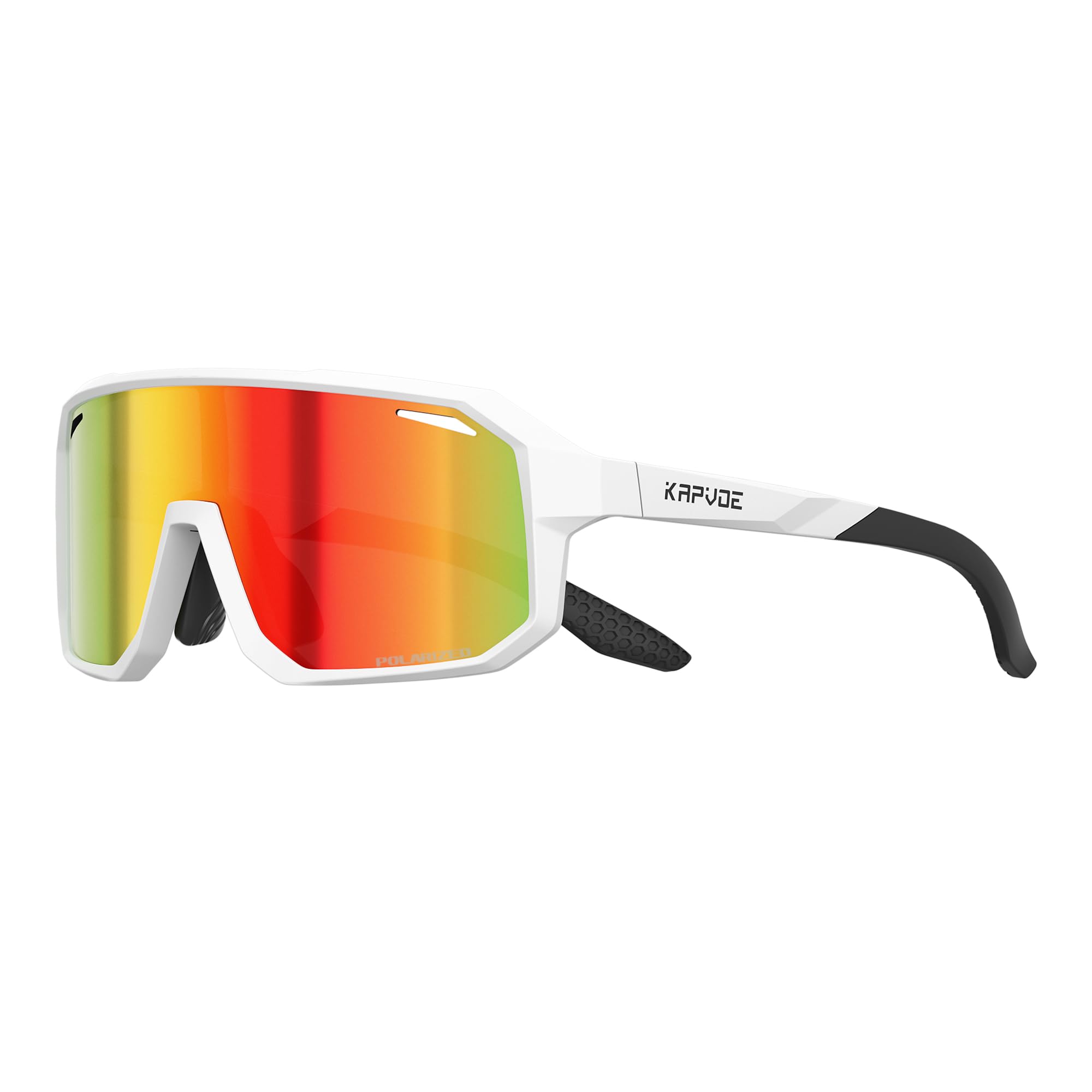 KAPVOE Polarisiert Kinder Sonnenbrille Jugend Fahrradbrille Softball Baseball Tennis TR90 Rahmen UV400 Schutz K9029
