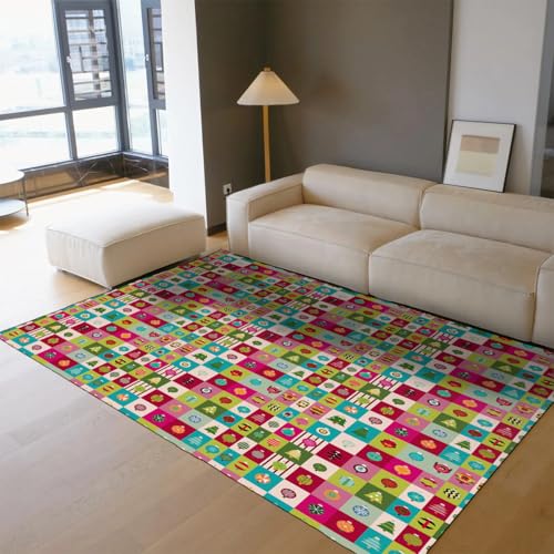 Tapis de Noël lavable pour protéger et décorer la cuisine - 3