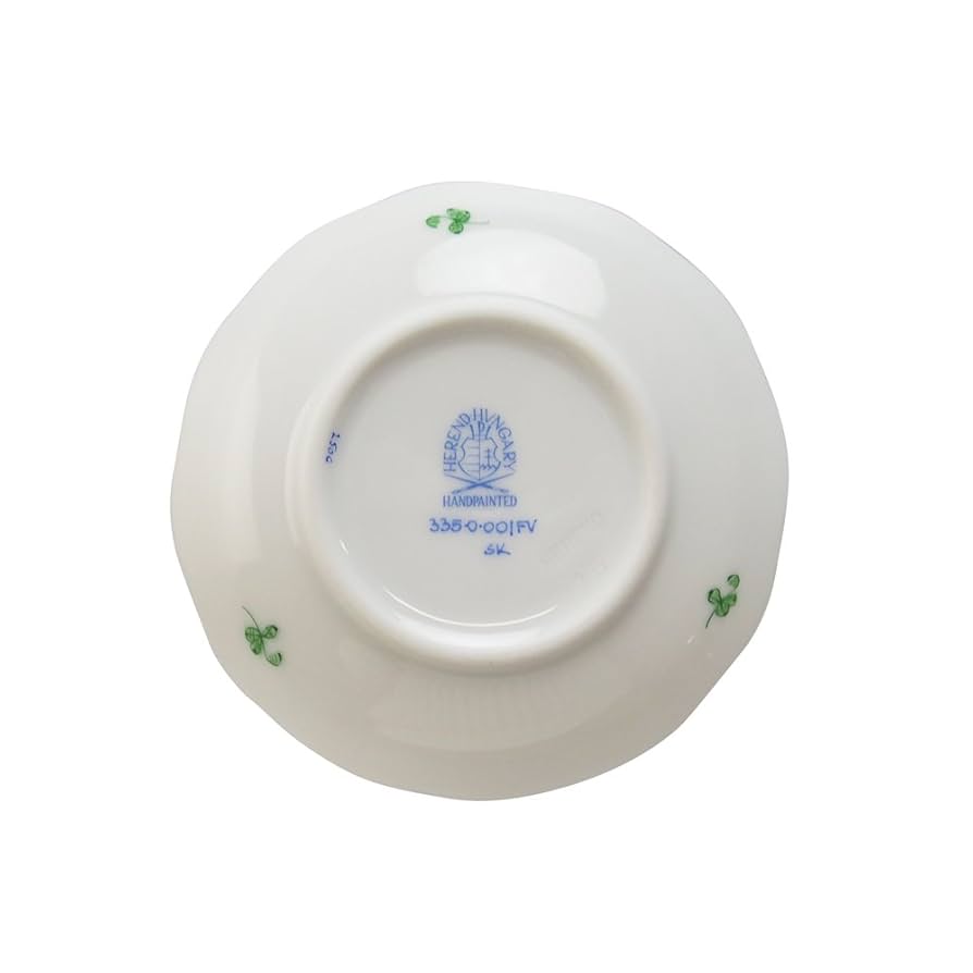 A.【HEREND】超美品☆インドの華☆23cmプレート5枚 A.【HEREND】超美品☆インドの華☆23cmプレート5枚