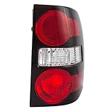 Brock Replacement Passengers Taillight Tail Lamp Compatible with 2006-2010 Explorer 6L2Z13404CA