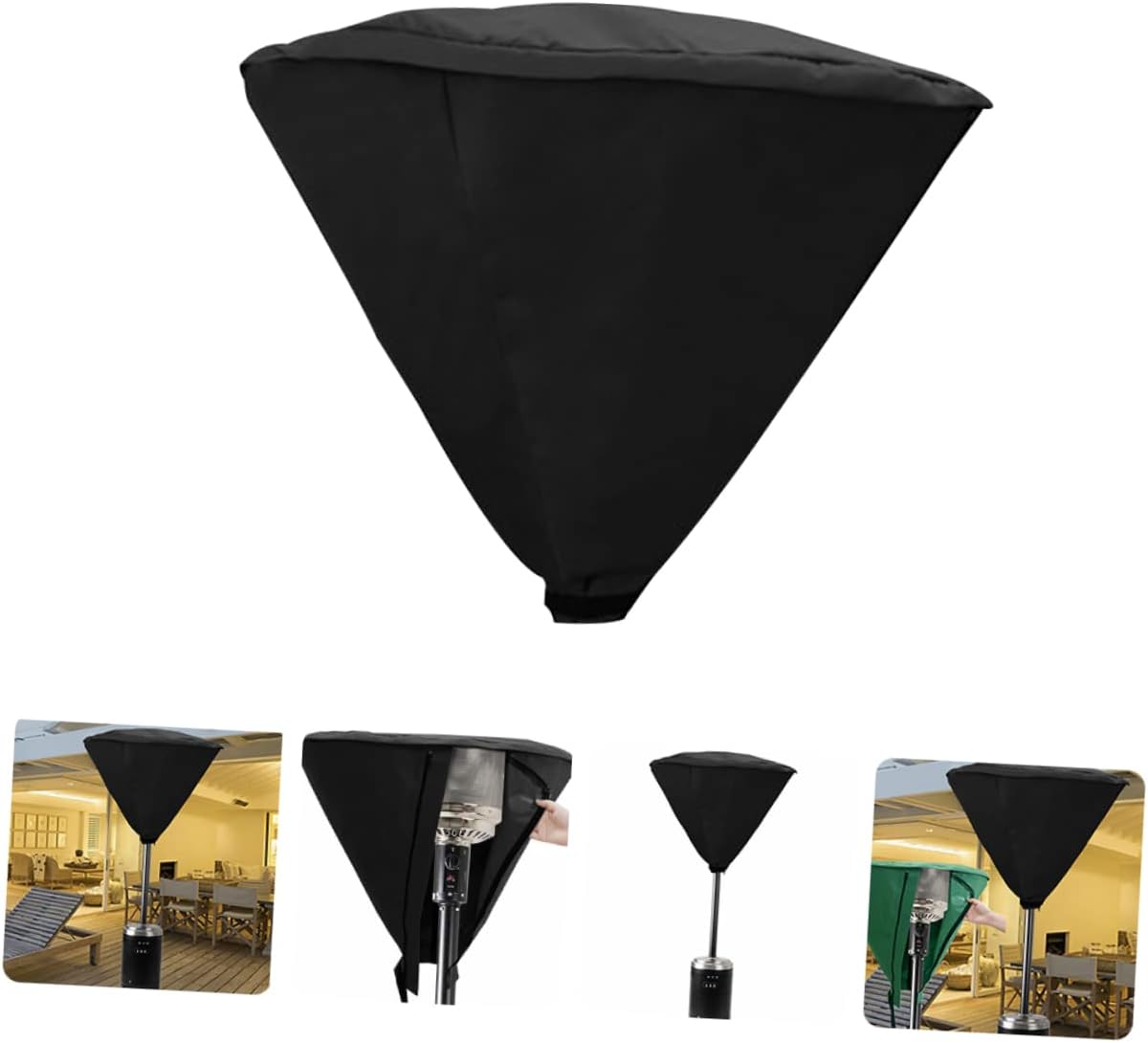 BESPORTBLE Heater Covers for Heater Outdoor Patio Heater Cover Weatherproof Garden Cover Stain Scratch Resistant