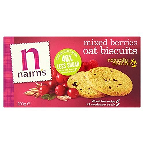 Nairn's Mixed Berries Oat Biscuits Cover