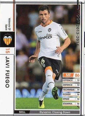 Amazon.co.jp: WCCF/13-14/267/バレンシアCF/ハビ・フエゴ : スポーツ