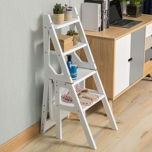 Échelle d'affichage 4 niveaux multifonctionnelle pour rangement de maison
