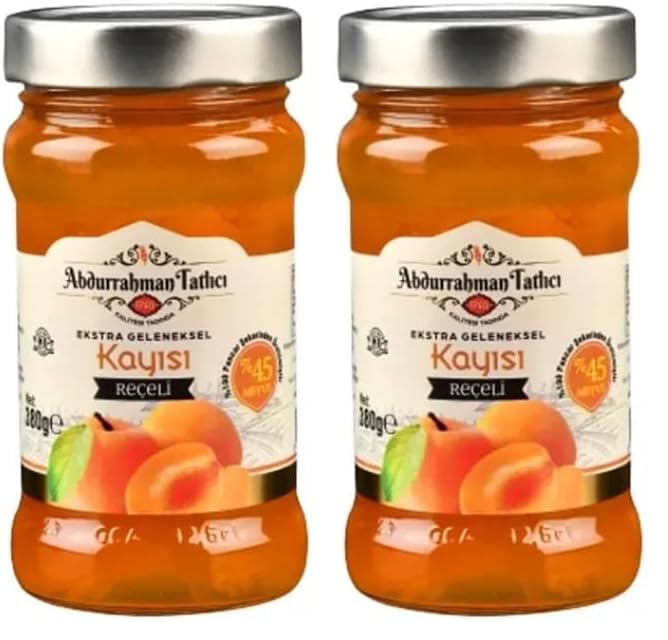 Abdurrahman Tatlıcı Kayısı Reçeli 380g 2li paket