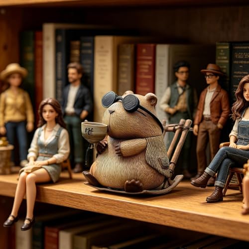 Figurines Capybara le cadeau idéal pour décorer un bureau