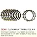GOLKNHA Clutch Kit & Friction Steel Plates Cover Gasket for Yamaha Raptor 660 660R SE YFM660R YFM 2001 2002 2003 2004 2005 OEM# 5Y1-16321-00-00 360-16325-00-00