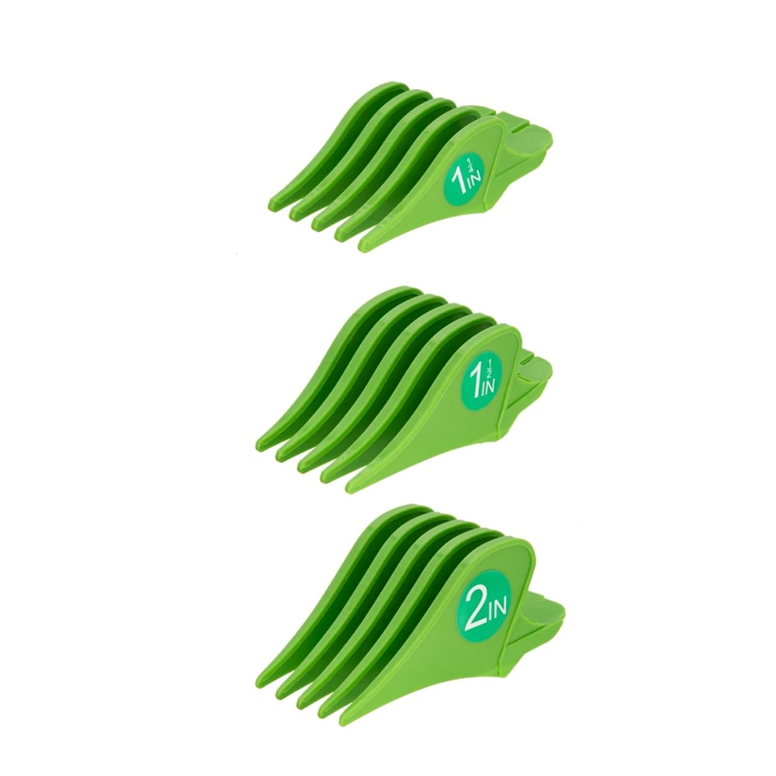 Peigne à grande limite vert pour tondeuse électrique x3