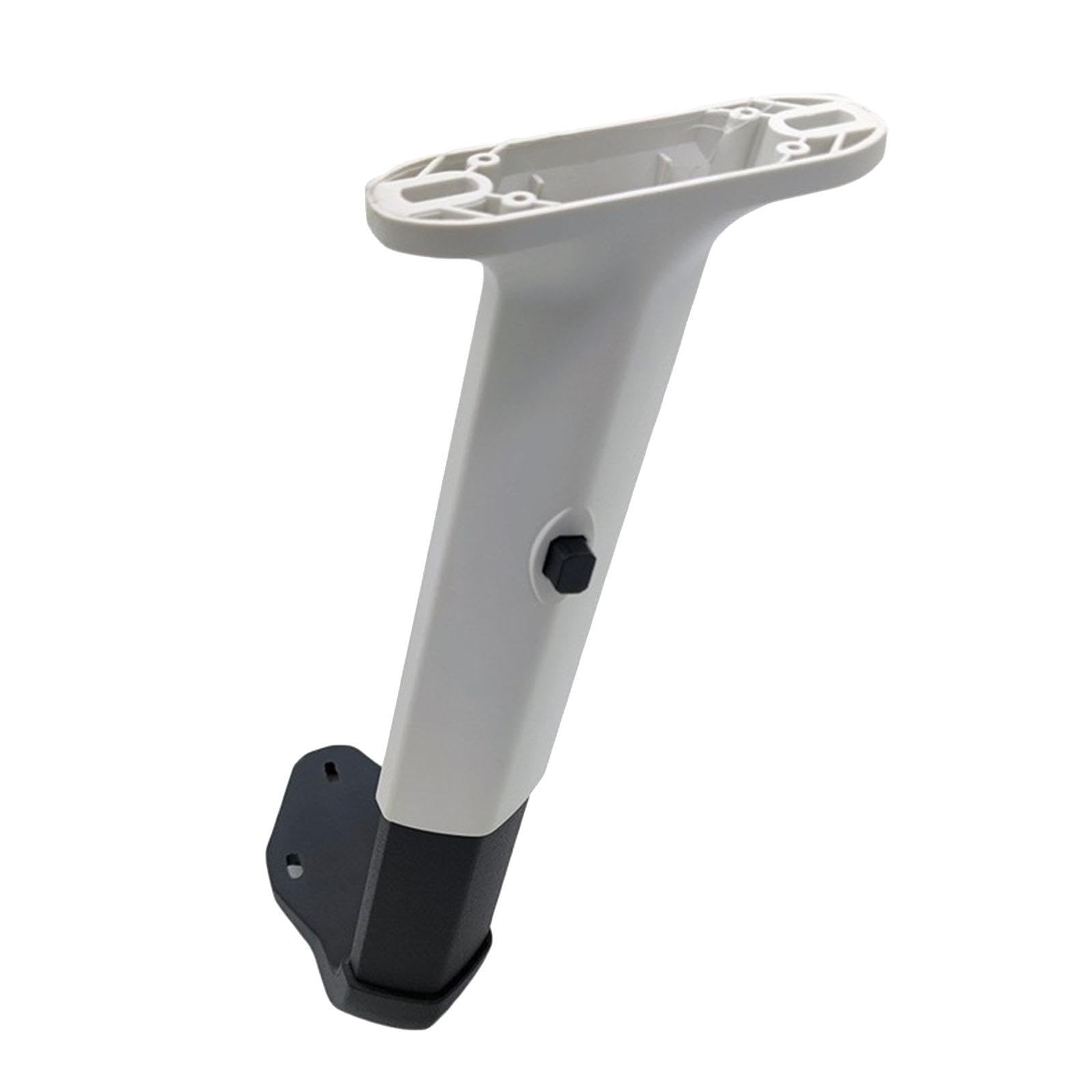 perfk Par de reposabrazos de Silla Ajustable en Altura,Juego de Brazos de Silla de Trabajo para Juegos,Elevable Duradero,Reposabrazos de Silla para, Blanco