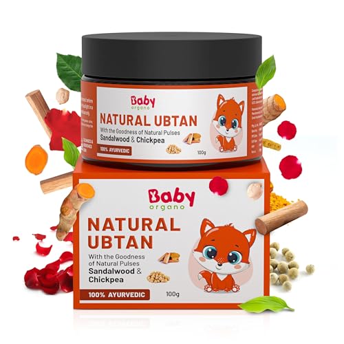 BabyOrgano Natural Ubtan | For Skin Tan Removal | Nourishes & Moi...