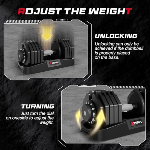 Keppi Adjustable Dumbbells Set 60lbs Review
