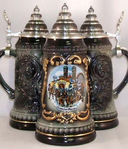 ブラック オクトーバーフェスト ドイツビールジョッキ 125l ドイツ製 ビールジョッキ ブラック オクトーバーフェスト ドイツビールジョッキ 125l ドイツ製 ビールジョッキ