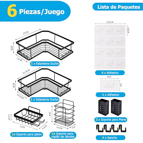 La mejor comparación de Estante colgante ajustable para regadera Top cinco. 26 Imagen adicional