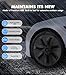 PM Auto Set of 4 Original Car Model Wheel Covers Hubcaps for 2021-2024 Tesla Y 19 inch Wheel