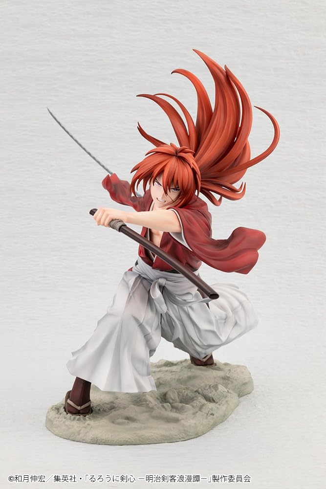 KOTOBUKIYA ARTFX J Himura Kenshin Maßstab 1/8 PVC bemalte komplette Figur