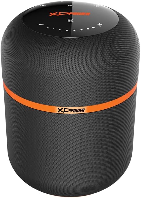 K Tool International K-Tool XD Portable XD Power Wireless Speaker Bluetooth Connectivity 3 Equalizer Modes Rechargeable USB C Big Sound and Bass