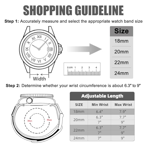 Image of Ritche Christmas Gift Nylon Sport Watch Band for men women Quick Release 20MM 22MM Replacement Watch Strap Compatible with Timex Expedition watch Black /Navy Blue /Crimson Red /Pumpkin Orange /Army Green, White Elephant Gifts, Stocking Stuffers For Men
