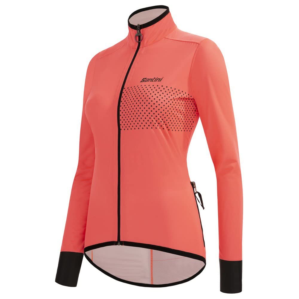 Santini Guard Nimbus - Giubbino Da Donna Tascabile Antipioggia Chaqueta Mujer