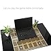 Wenini Rubber Game Mat for Game Card, Standard Type (for Competition) Egypt Mural Style Competition Pad, Large Gaming Mouse Pad, Square Desk Mat for Gamer, Office & Home, 60x60cm/23.6x23.6inch