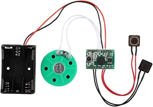 Miniatura 2 de Tarjetas de felicitación digitales, grabación de voz, reproducción de grabación de 60 segundos, módulo de tarjeta de felicitación de voz DIY, cable