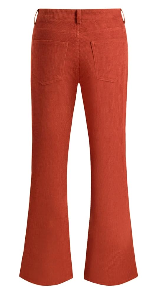 Men's Corduroy Bell Bottom Flares Pants 60s 70s Outfits