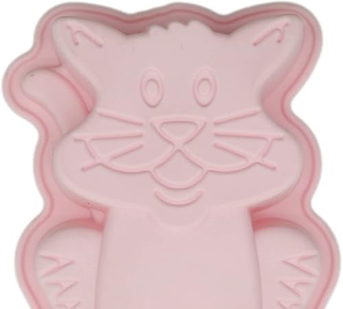 Miniatura 5 de Molde lindo gato molde de silicona molde de pastel de azúcar pastel de frijoles verdes molde caramelo chocolate bloque de hielo postre francés