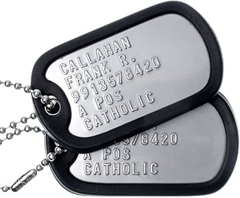 Amazon.co.jp: MYDOGTAG パーソナライズされた米国陸軍ドッグタグ