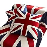 vintage union jack cushion covers Tamaño: 45 cmx45 cm (18 pulgadas) aprox.