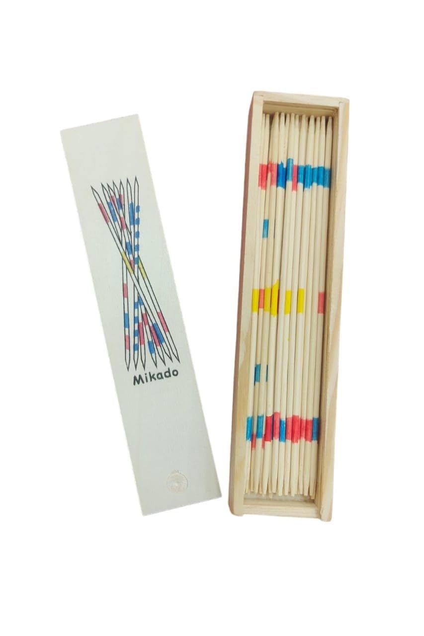See full amazon price history chart for Mikado Wooden 31 Pick Up Sticks for Kids and Family Indoor Board Games (Pack of 1) Mikado Wooden 31 Pick Up Sticks for Kids and Family Indoor Board Games (Pack of 1) (B0CQ2LB5Q1) Amazon Price History, Amazon Price Tracker