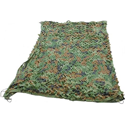 DreamColor 3M X 3M Camouflage Net Military Camo Cover Army Shelter for Camping Hide Hunting Cover