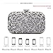 Fawziya Crystal Bird Purse Bling Out Clutch Evening Bags And Clutches For Women-Gray